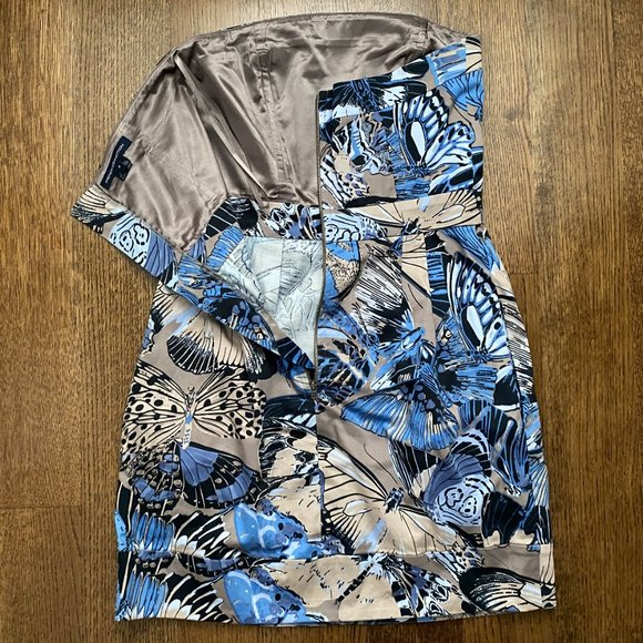 French Connection Strapless Mini Dress (Size 4) - Picture 5 of 11